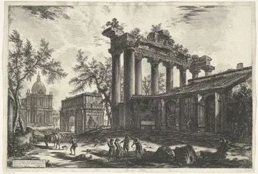 Tempel des Saturn in Rom