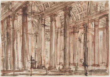 Das Portikus des Pantheon