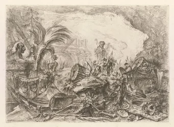 Der Triumphbogen, aus Grotteschi