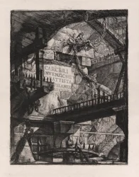 Titelplatte, Platte 1 aus Carceri d