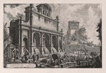 Ansicht des Castello dell