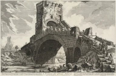 Ansicht der Ponte Salario
