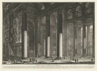 Vorhalle des Pantheon in Rom