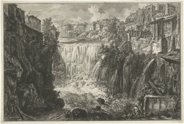 Wasserfall in Tivoli