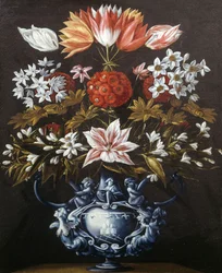 Vase mit Blumen