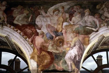 Parnassus, (Detail)