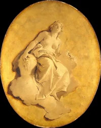 Eine weibliche allegorische Figur