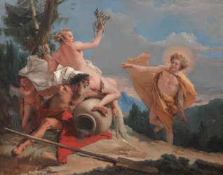 Apollo verfolgt Daphne