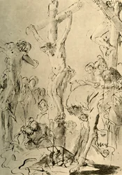 Kreuzigung, Mitte 18. Jahrhundert, 1928