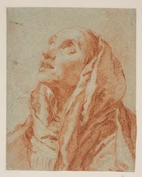 Kopf der Heiligen Anna
