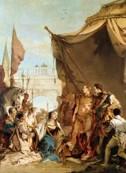 Die Familie des Darius vor Alexander, 333 v. Chr., ca. 1745