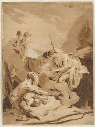 Die letzte Kommunion des Heiligen Hieronymus