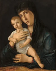Madonna mit Kind, um 1480-1485