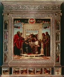 Pesaro-Altarbild (Detail)