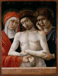 Pietà mit Madonna und St. Johannes dem Evangelisten