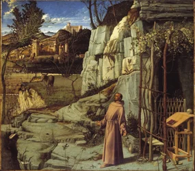 Heiliger Franziskus in der Wüste