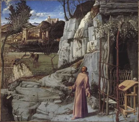 Heiliger Franziskus in der Wüste