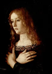 Jungfrau und Kind mit der heiligen Katharina von Alexandria und der heiligen Maria Magdalena