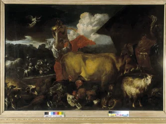 Der Einzug der Tiere in die Arche