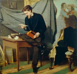 Lanfredini Selbstporträt, ca. 1866, von Giovanni Boldini