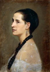 Porträt von Adelaide Ristori