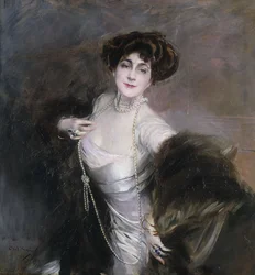 Porträt von Diaz Albertini, 1909