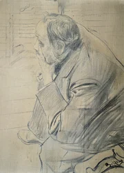 Porträt von Edgar Degas