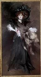 Porträt von Mademoiselle Lantelme