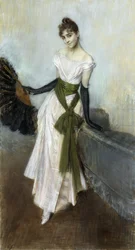 Porträt von Signorina Concha de Ossa, 1888