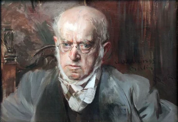 Porträt des Malers Adolph von Menzel (1815-1905) (1895)