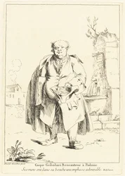 Gaspar Gribolari, Trödler in Padua