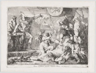 Das Opfer der Polyxena, 1776