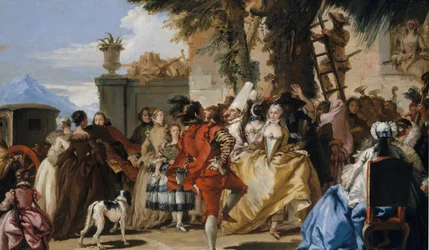 Ein Tanz auf dem Lande, ca. 1755