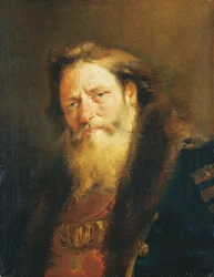 Kopf eines alten Mannes