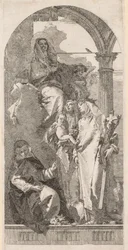 Madonna mit den Heiligen Agnes, Katharina und Rosa