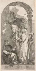 Madonna mit den Heiligen Agnes, Katharina und Rosa