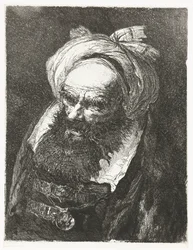 Alter Mann mit Turban (Sammlung von Köpfen)