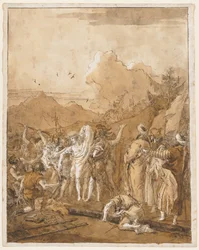 Die Entkleidung Christi