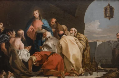 Die Einsetzung der Eucharistie