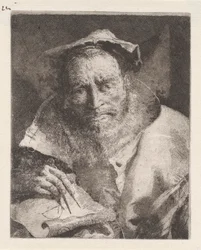 Der Mathematiker, aus der Raccolta di Teste (Sammlung von Köpfen)