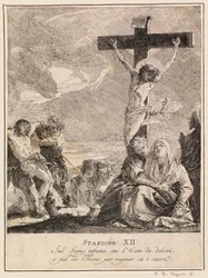 Via Crucis - Station XII. Jesus stirbt am Kreuz
