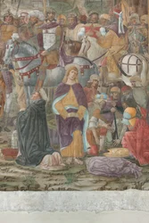 Mailand, Refektorium des Cenacolo Vinciano, Donato Montorfano, Kreuzigung Christi