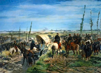 Das italienische Lager nach der Schlacht von Magenta