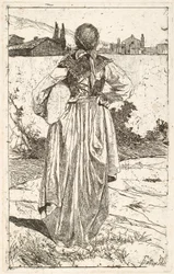 Frau des Gabbro [Donna al gabbro]