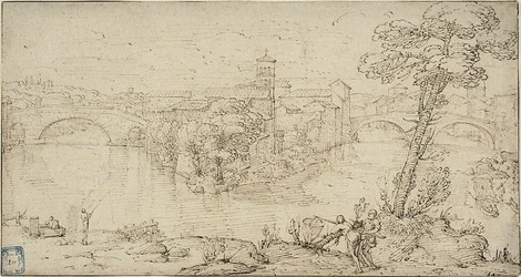 Blick auf Isola Tiberina