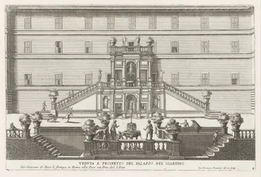 Gartenseite der Villa d