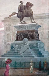 Mailand: Monumento a Vittorio Emanuele II