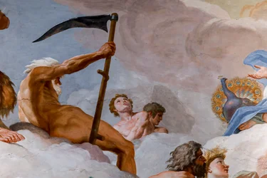 Saturn, Gott der Zeit (Detail)