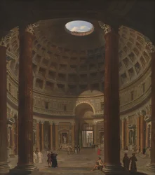Innenraum des Pantheon, Rom