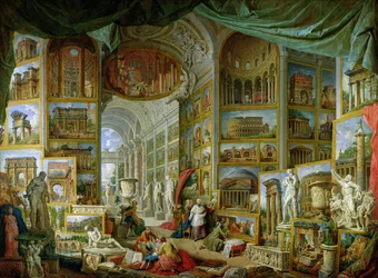 Galerie der Ansichten des antiken Rom